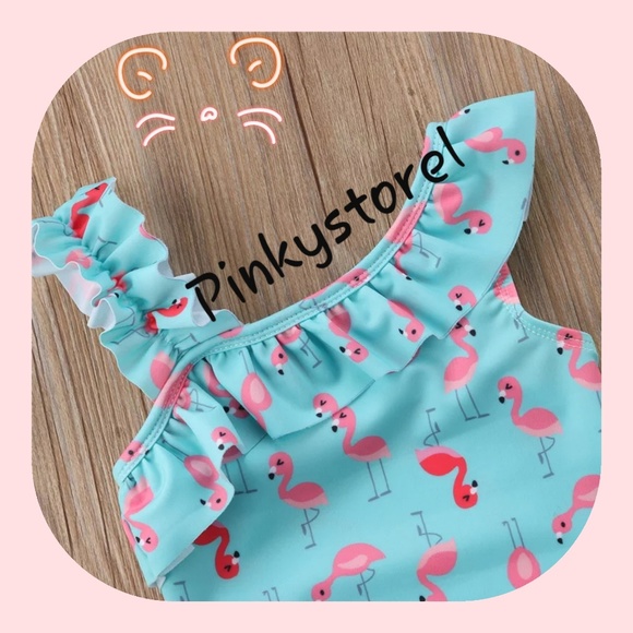 🌸Flamingo Swimsuit 🌸 - Picture 4 of 7